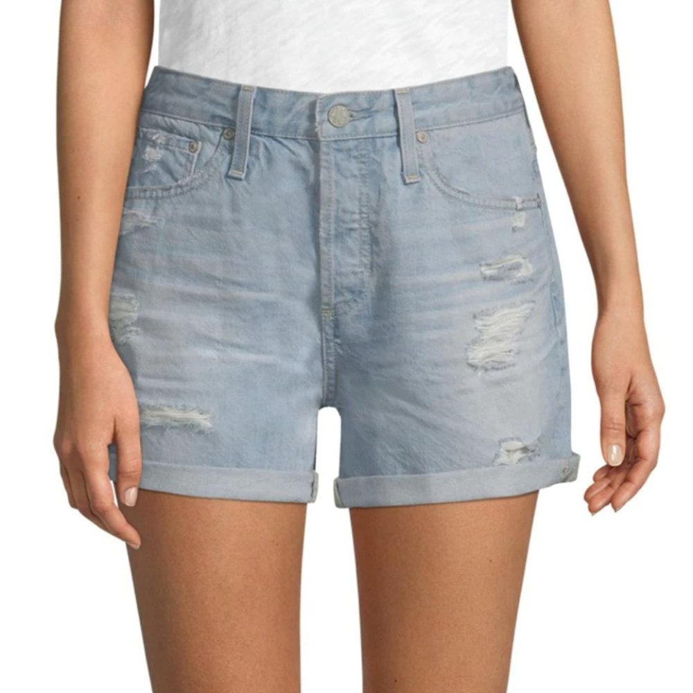AG Jeans Alex Cut-Off Jean Shorts 26 (2-4) - Picture 2 of 5